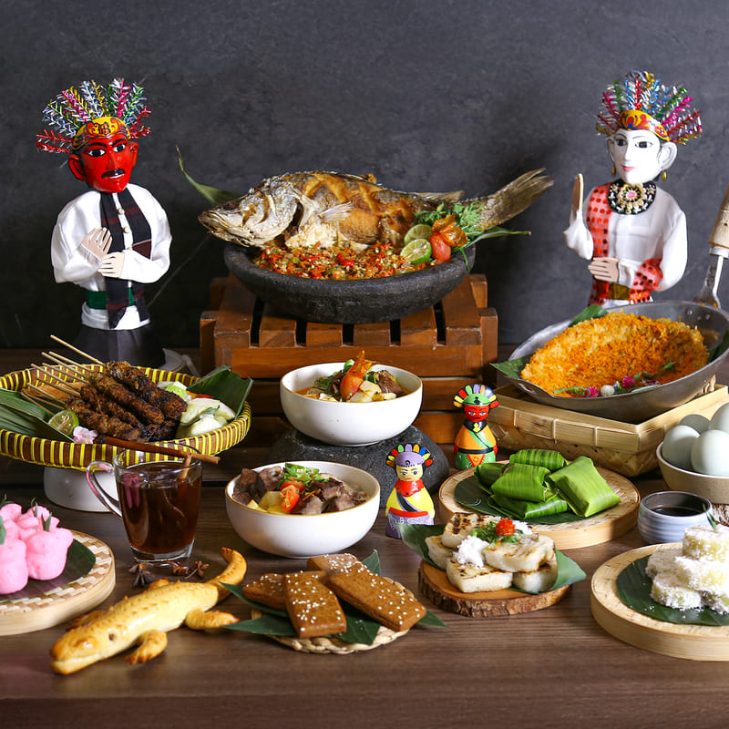 Vier Jakarta’s 498e met het Betawi -festival bij Pullman