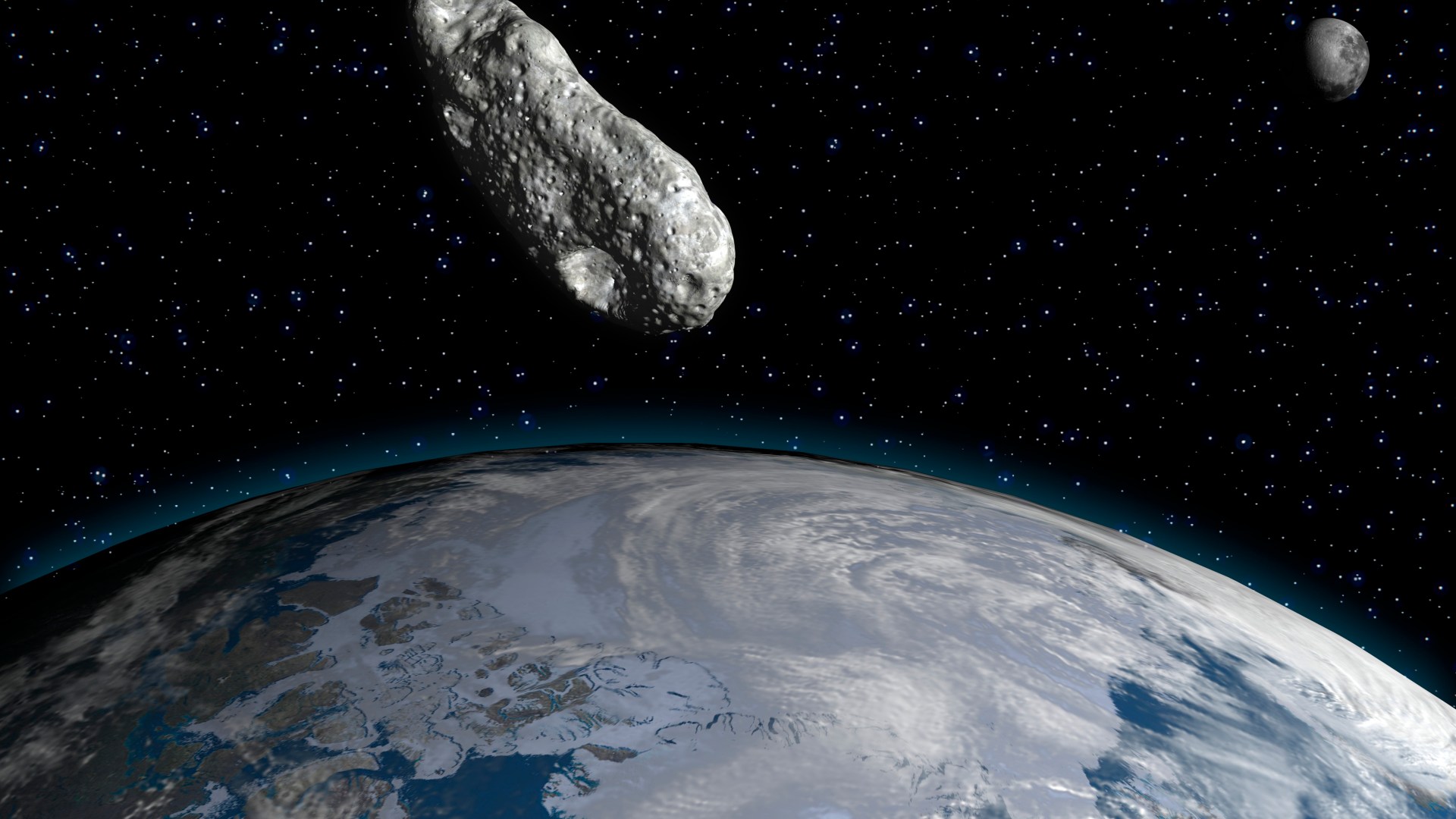 NASA geeft schokupdate uit over verborgen ’stadskiller‘ asteroïde op weg naar de maan in 2032