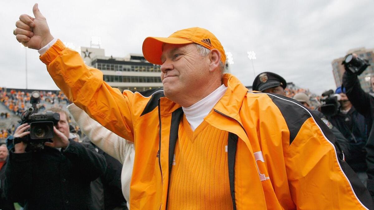 Tennessee Legacy JP Peace, kleinzoon van Phillip Fulmer, kondigt inzet aan vols aan